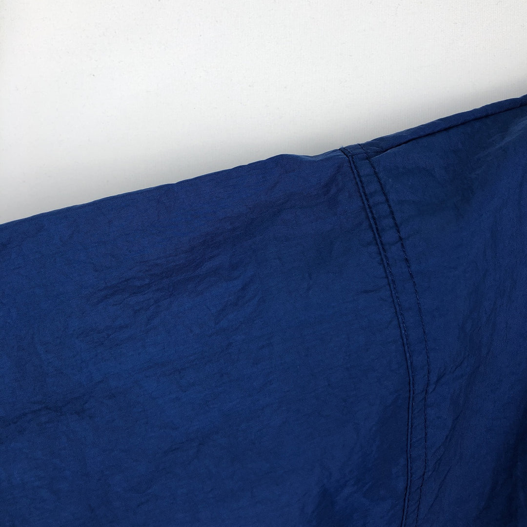 90'S Nike NIKE Large Logo Nylon Pullover Men's XL Equivalent Vintage Nylon Blue type light blue Vintage Second Hand
