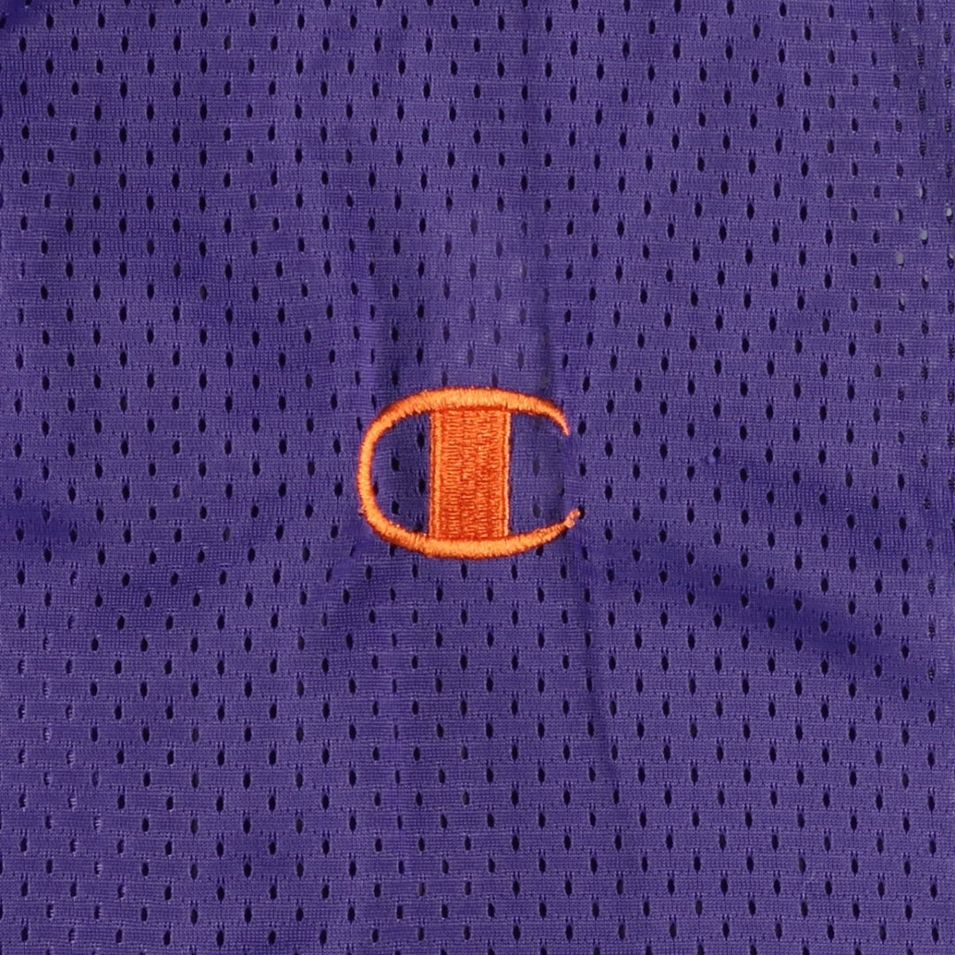 90'S Champion NBA Phoenix Suns Reversible V-Neck Warm-Up Pullover (Men's XL equivalent) unclear black type Vintage Second Hand