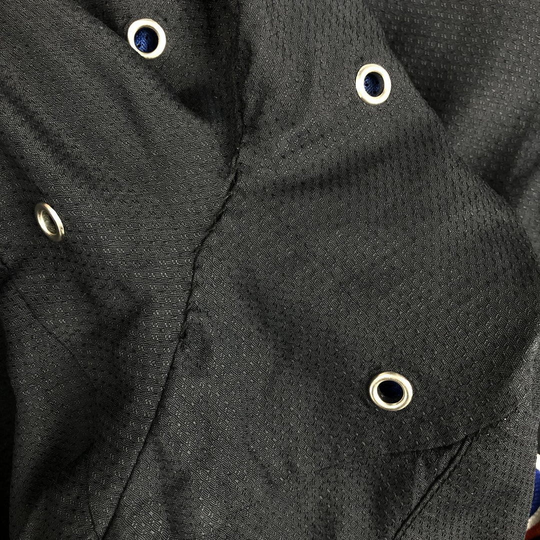 90'S Majestic MLB New York Mets Half-Zip Nylon Pullover (Men's Size M) Nylon black type Vintage Second Hand