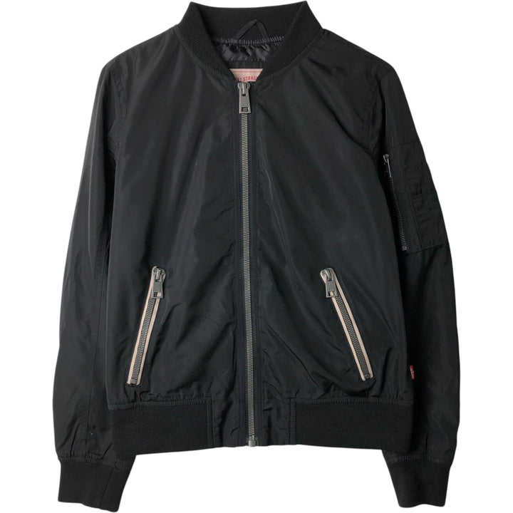 Levi's windbreaker, men's size S (equivalent to size S) polyester black type Vintage Second Hand