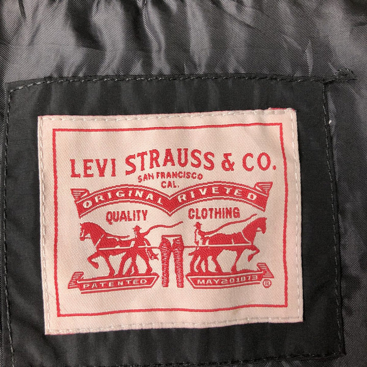 Levi's windbreaker, men's size S (equivalent to size S) polyester black type Vintage Second Hand