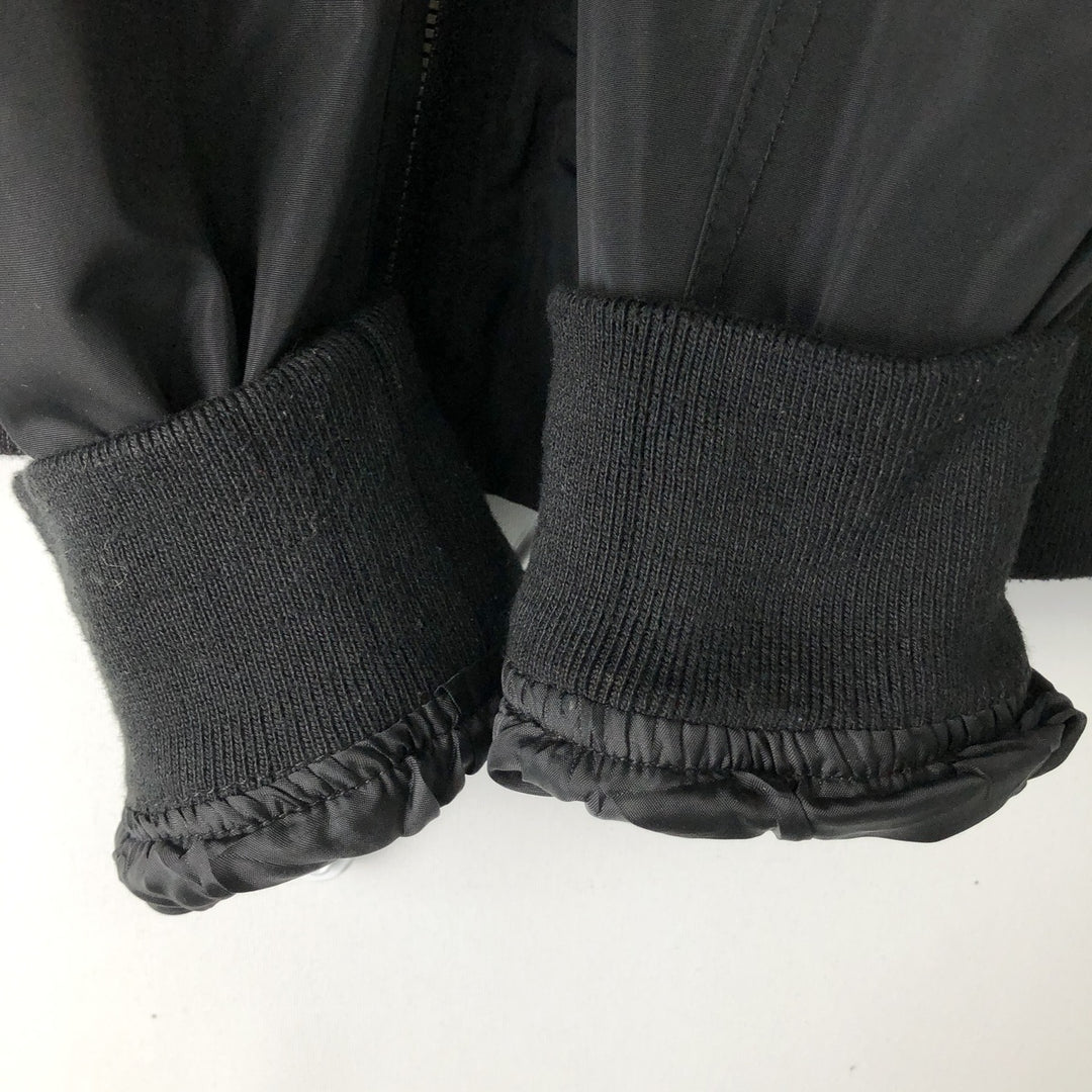 Levi's windbreaker, men's size S (equivalent to size S) polyester black type Vintage Second Hand