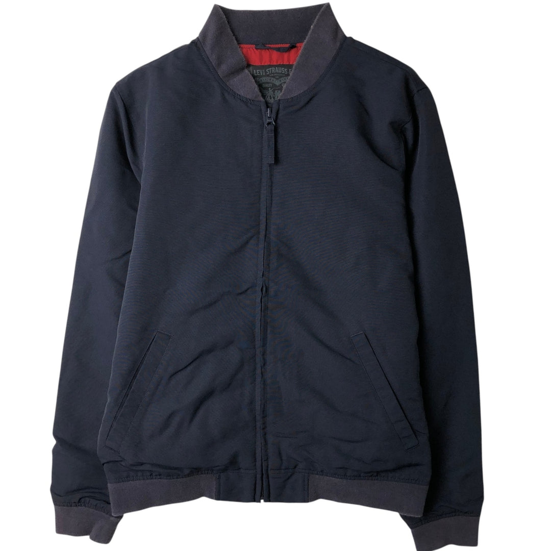 Levi's nylon blouson, size S (equivalent to men's size S) Nylon navy blue type Vintage Second Hand