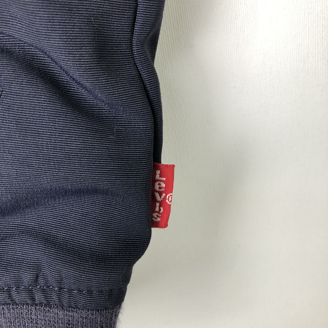Levi's nylon blouson, size S (equivalent to men's size S) Nylon navy blue type Vintage Second Hand