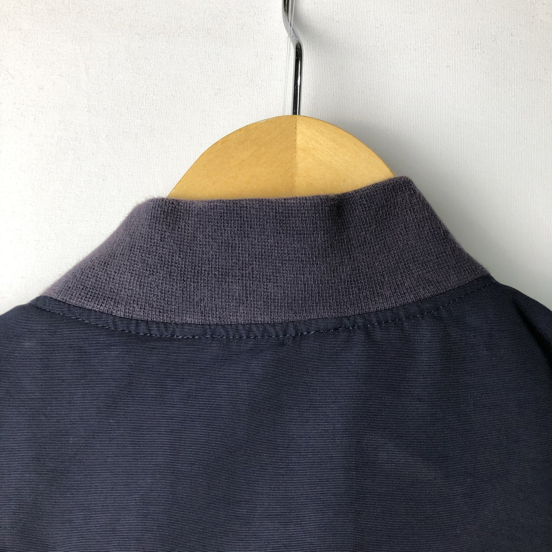 Levi's nylon blouson, size S (equivalent to men's size S) Nylon navy blue type Vintage Second Hand