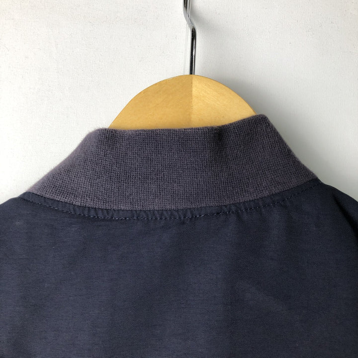 Levi's nylon blouson, size S (equivalent to men's size S) Nylon navy blue type Vintage Second Hand