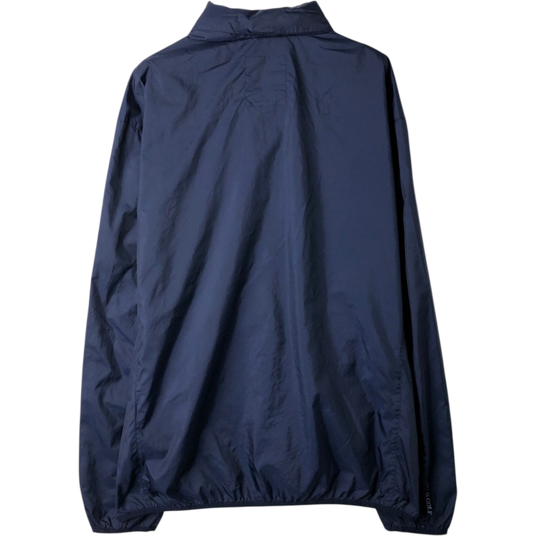 Ralph Lauren POLO GOLF Windbreaker for Men, Size XXL polyester navy blue type Vintage Second Hand