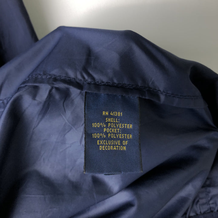 Ralph Lauren POLO GOLF Windbreaker for Men, Size XXL polyester navy blue type Vintage Second Hand