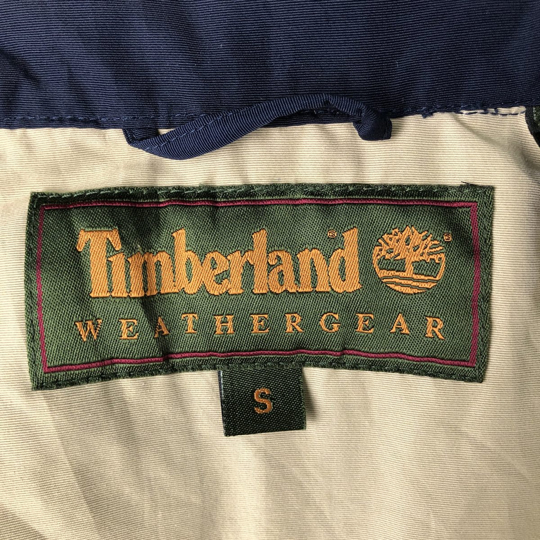 Timberland Weathergear Windbreaker, Men's Size S (equivalent to size S) cotton blue type Vintage Second Hand
