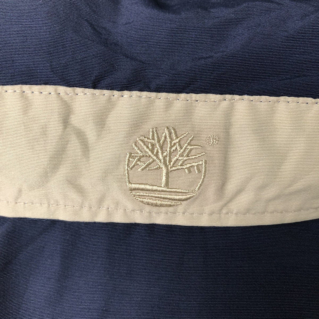 Timberland Weathergear Windbreaker, Men's Size S (equivalent to size S) cotton blue type Vintage Second Hand