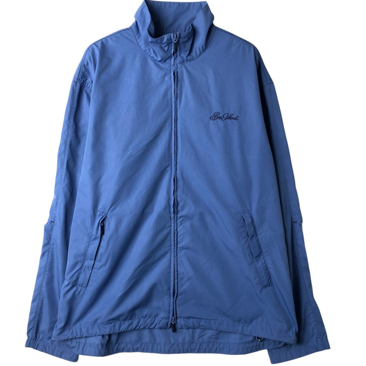Ralph Lauren POLO GOLF windbreaker, men's size L polyester Blue type light blue Vintage Second Hand
