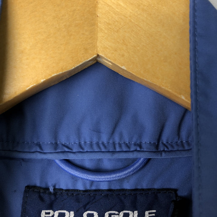 Ralph Lauren POLO GOLF windbreaker, men's size L polyester Blue type light blue Vintage Second Hand