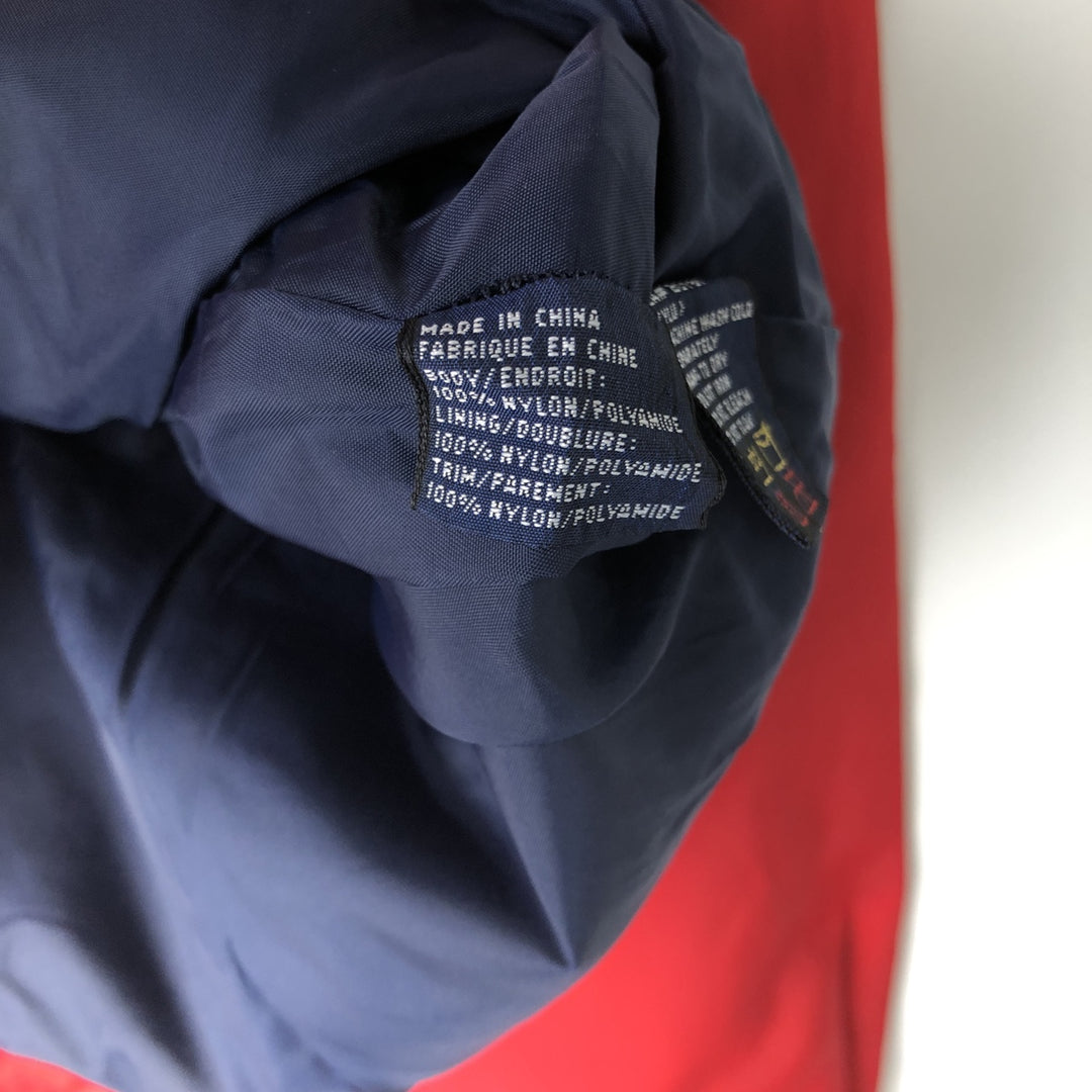 Tommy Jeans Nylon Jacket, Men's Size L (approx.) Nylon red type Vintage Second Hand