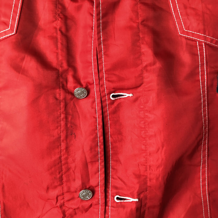 Tommy Jeans Nylon Jacket, Men's Size L (approx.) Nylon red type Vintage Second Hand