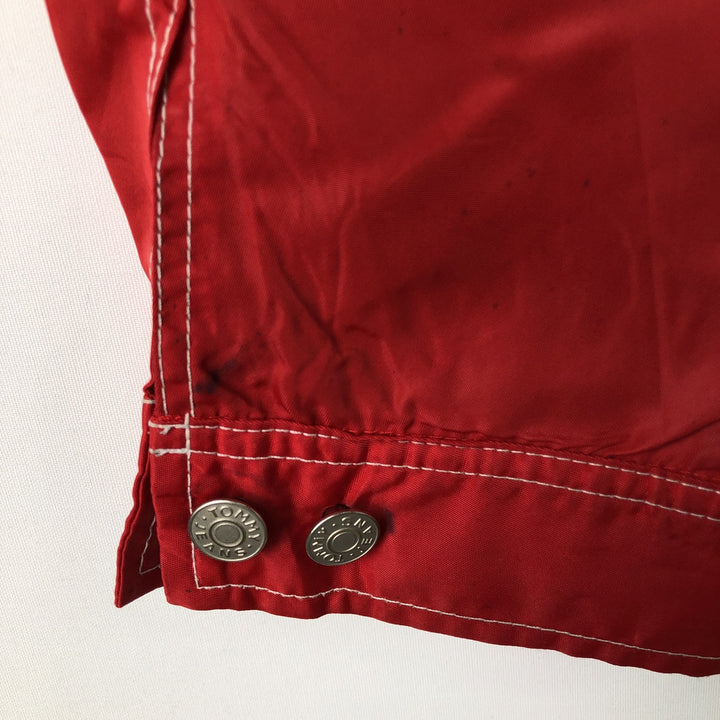 Tommy Jeans Nylon Jacket, Men's Size L (approx.) Nylon red type Vintage Second Hand