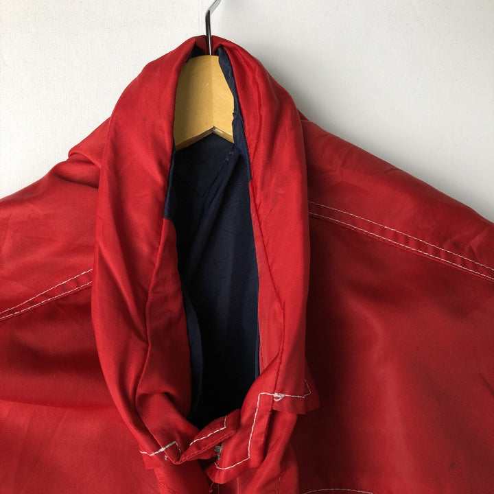 Tommy Jeans Nylon Jacket, Men's Size L (approx.) Nylon red type Vintage Second Hand