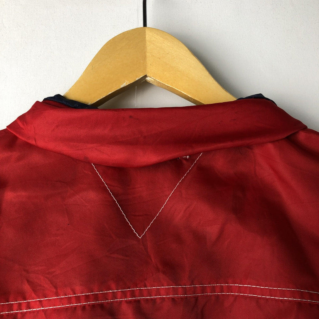 Tommy Jeans Nylon Jacket, Men's Size L (approx.) Nylon red type Vintage Second Hand
