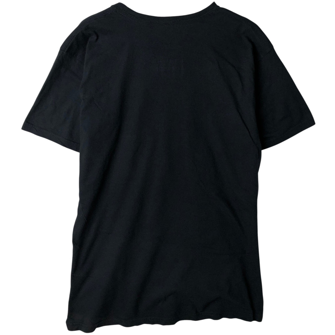RUN DMC Rap T-shirt, Men's Size L cotton black type Vintage Second Hand