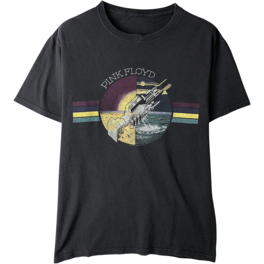 PINK FLOYD Pink Floyd Band T-shirt Band T Men's XL size unclear Charcoal Vintage Second Hand