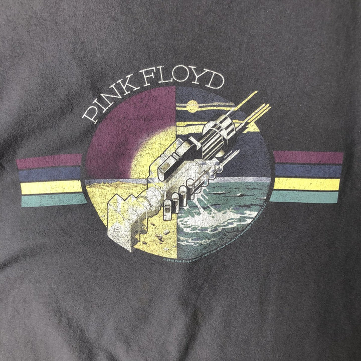 PINK FLOYD Pink Floyd Band T-shirt Band T Men's XL size unclear Charcoal Vintage Second Hand