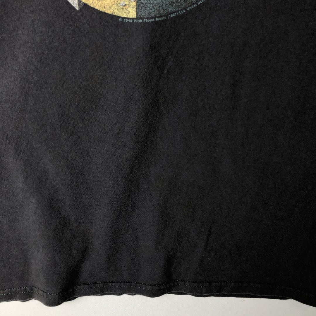 PINK FLOYD Pink Floyd Band T-shirt Band T Men's XL size unclear Charcoal Vintage Second Hand
