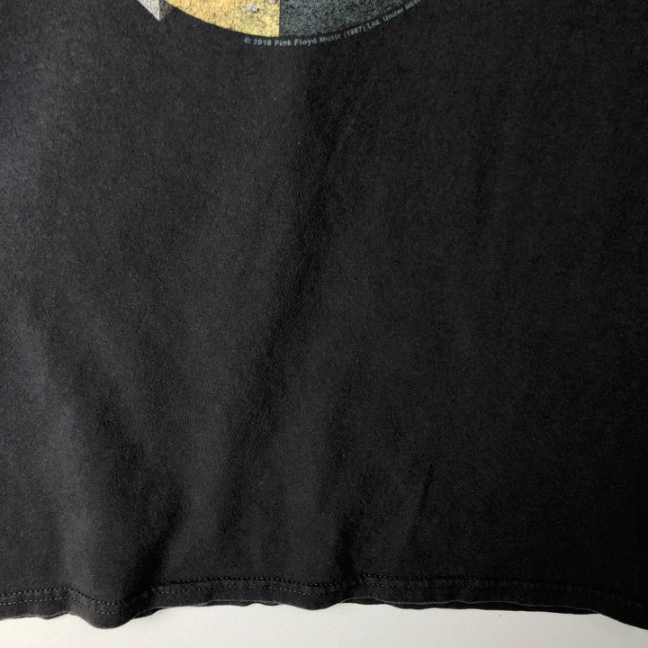 PINK FLOYD Pink Floyd Band T-shirt Band T Men's XL size unclear Charcoal Vintage Second Hand