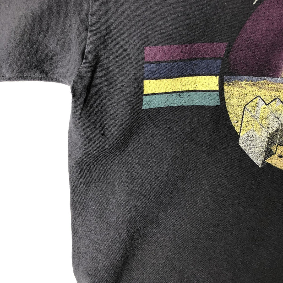 PINK FLOYD Pink Floyd Band T-shirt Band T Men's XL size unclear Charcoal Vintage Second Hand