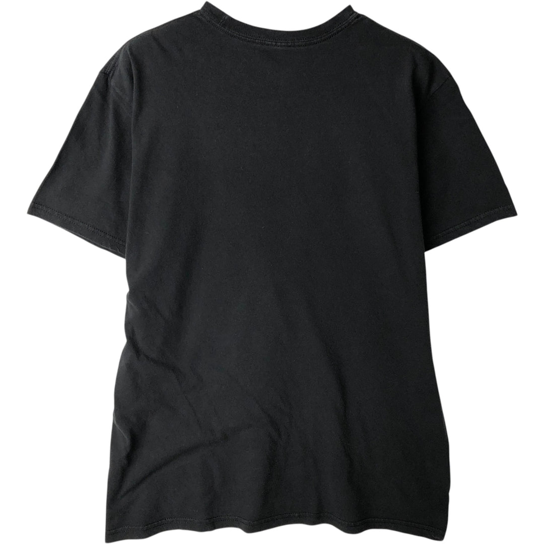 THE BEATLES Band T-shirt, Men's M size cotton black type Vintage Second Hand