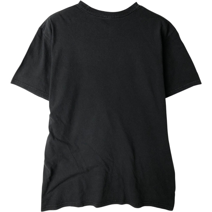 THE BEATLES Band T-shirt, Men's M size cotton black type Vintage Second Hand