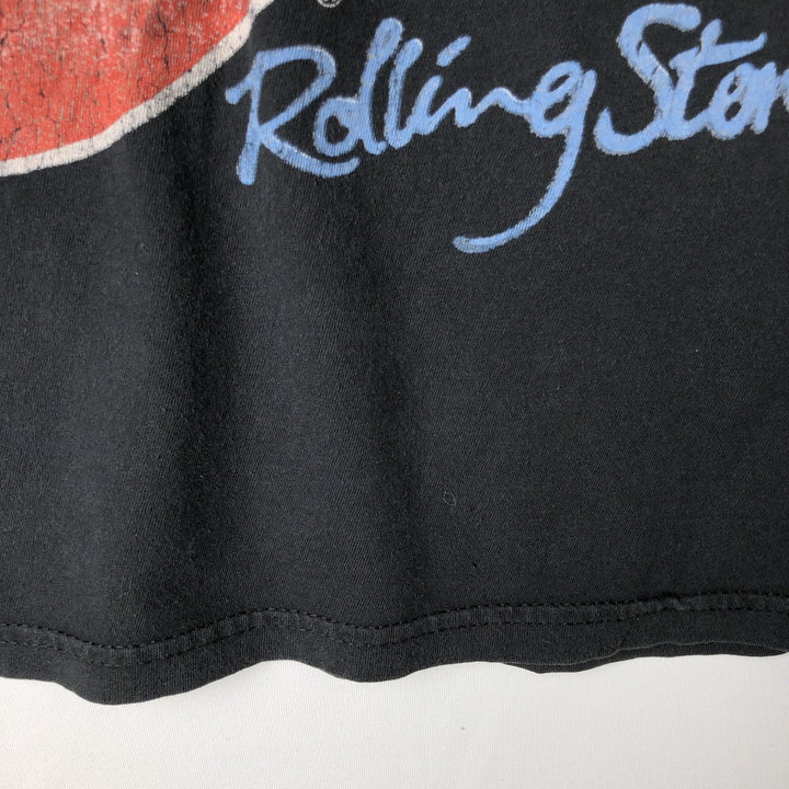 THE ROLLING STONES The Rolling Stones Band T-shirt Band T Men's M size cotton white type Vintage Second Hand
