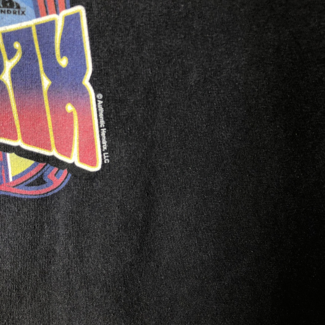 ALSTYLE JIMI HENDRIX Jimi Hendrix Band T-shirt Band T Men's M size cotton black type Vintage Second Hand