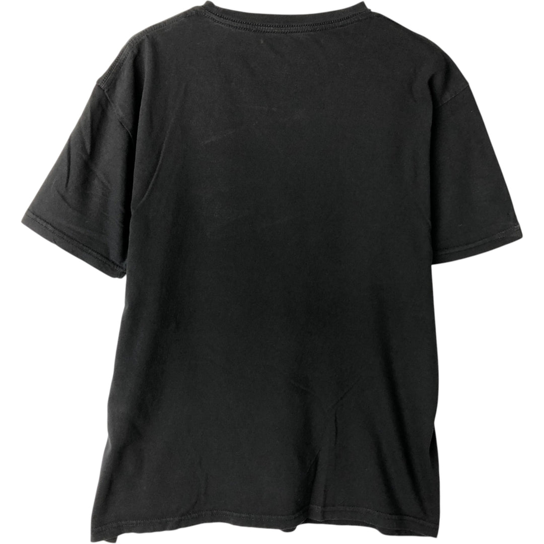METALLICA Metallica Band T-shirt Band T Men's M size cotton black type Vintage Second Hand
