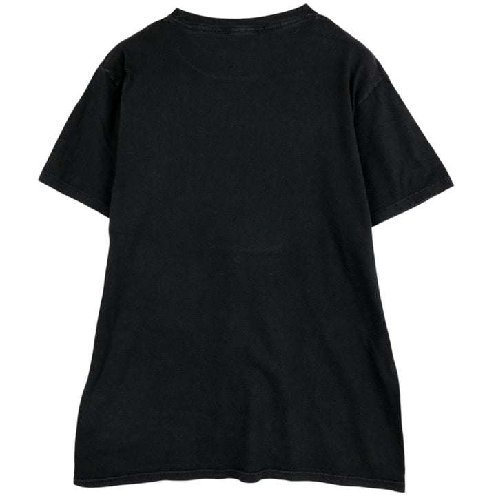 METALLICA Metallica Band T-shirt Band T Men's M size unclear black type Vintage Second Hand