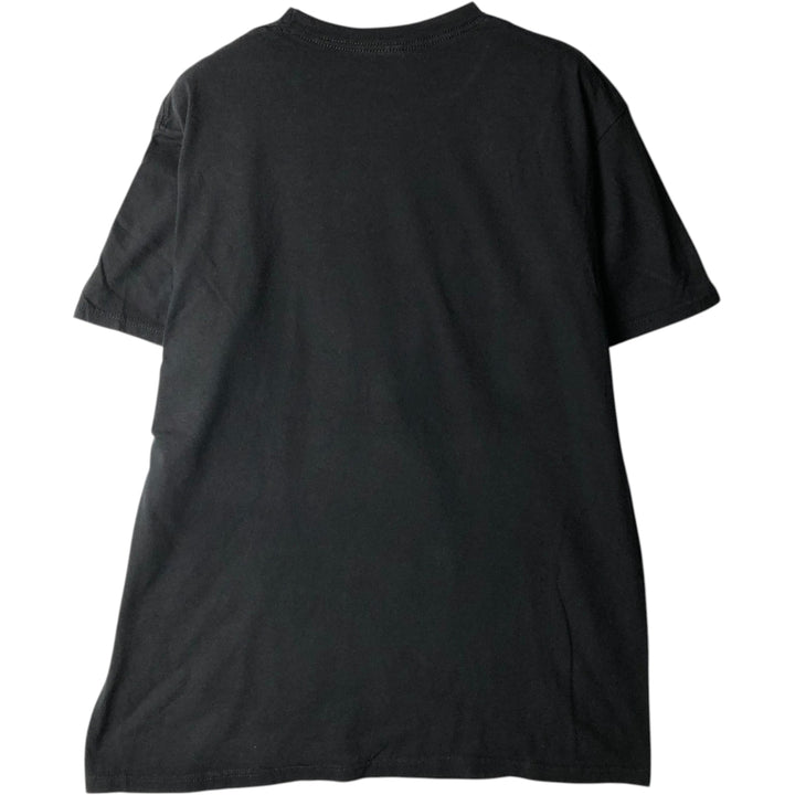 METALLICA Metallica Band T-shirt Band T Men's L size cotton black type Vintage Second Hand
