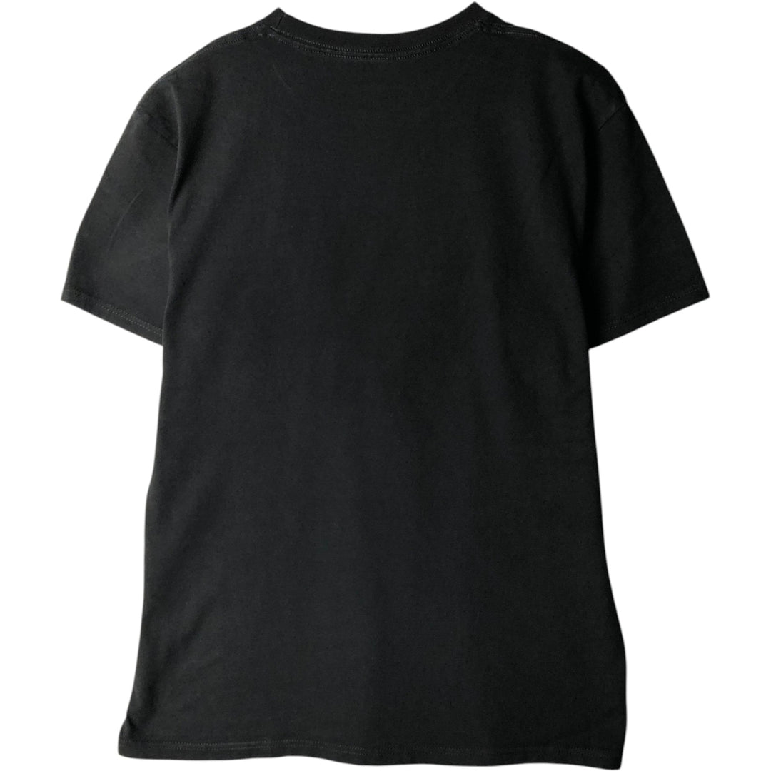 METALLICA RIDE THE LIGHTNING Band T-shirt, Men's L size unclear black type Vintage Second Hand