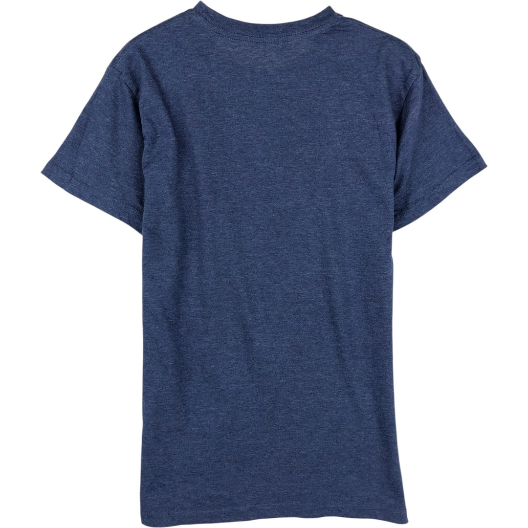 NIRVANA Nirvana Band T-shirt, Band T, Men's S size cotton blue type Vintage Second Hand
