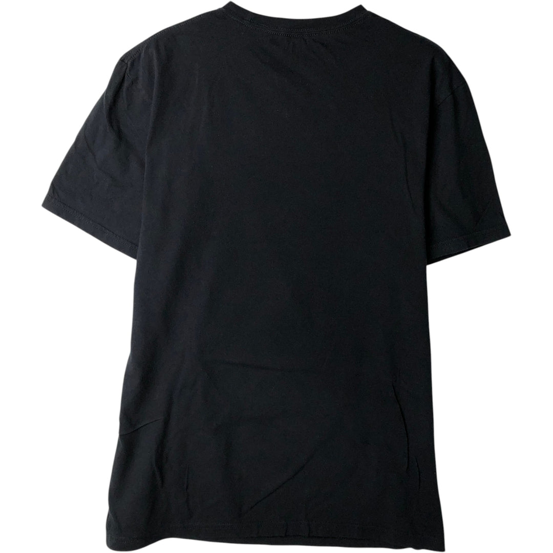 2pac Rap T-shirt, Men's M size cotton black type Vintage Second Hand