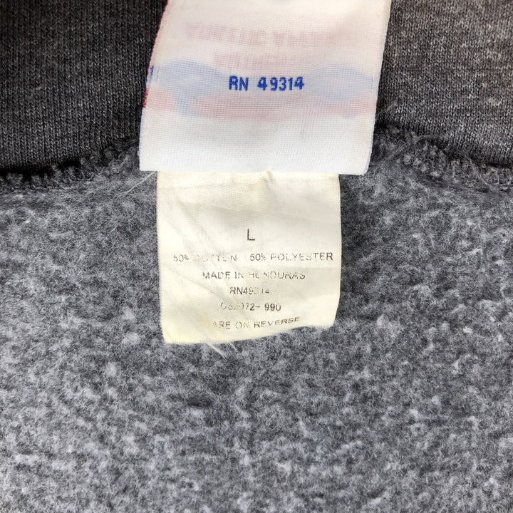 Champion AUTHENTIC AUTHENTIC APPAREL Sweat Full-Zip Hoodie, Men's Size L (approx.) cotton gray type Vintage Second Hand