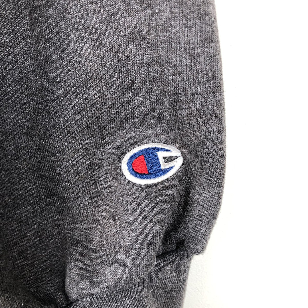 Champion AUTHENTIC AUTHENTIC APPAREL Sweat Full-Zip Hoodie, Men's Size L (approx.) cotton gray type Vintage Second Hand