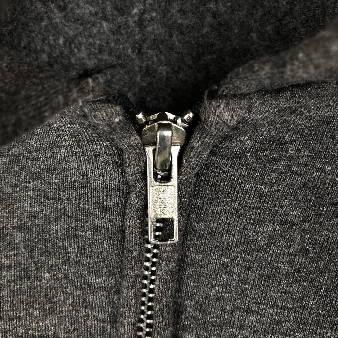 Champion AUTHENTIC AUTHENTIC APPAREL Sweat Full-Zip Hoodie, Men's Size L (approx.) cotton gray type Vintage Second Hand