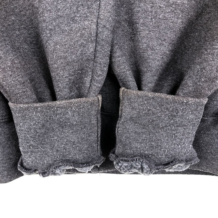 Champion AUTHENTIC AUTHENTIC APPAREL Sweat Full-Zip Hoodie, Men's Size L (approx.) cotton gray type Vintage Second Hand