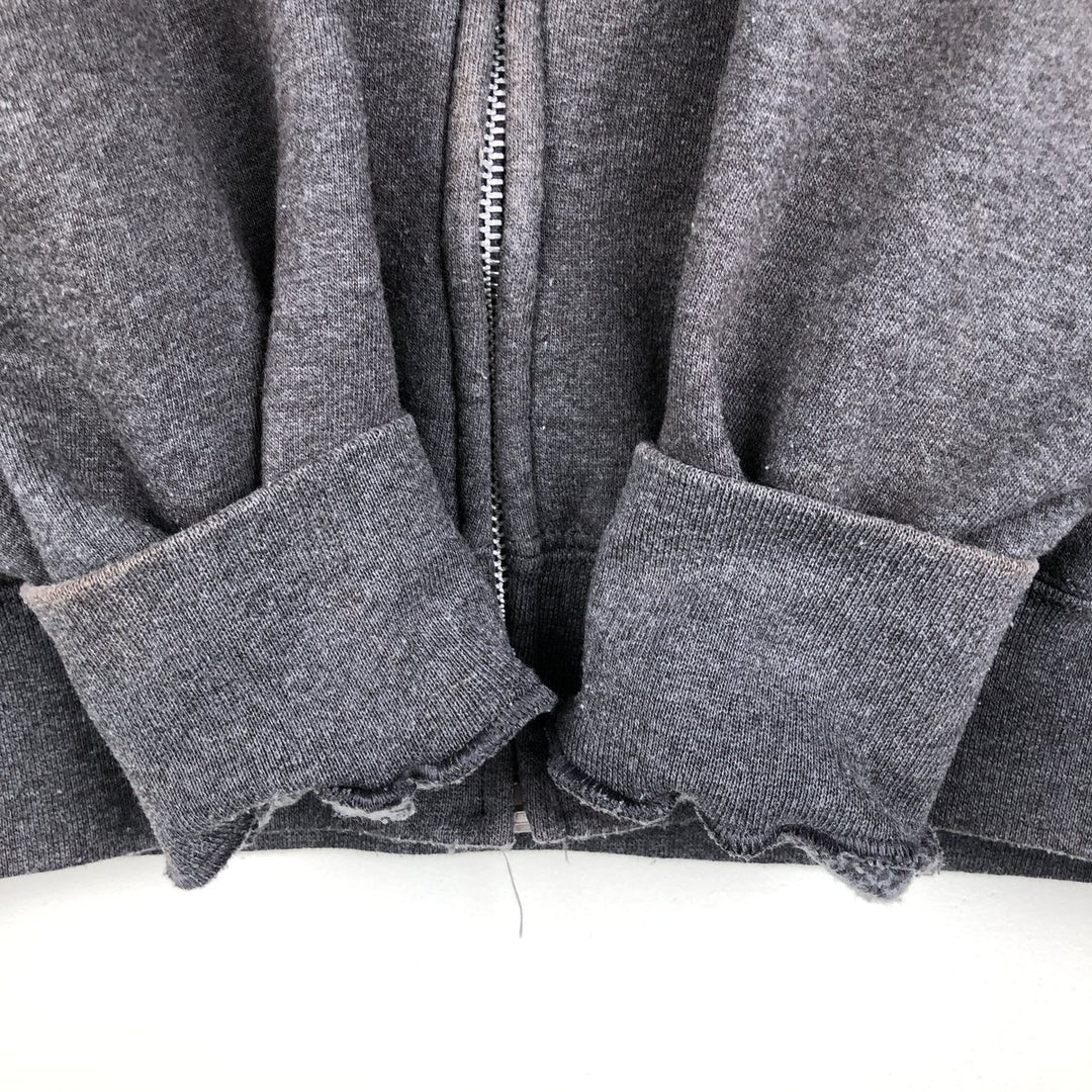 Champion AUTHENTIC AUTHENTIC APPAREL Sweat Full-Zip Hoodie, Men's Size L (approx.) cotton gray type Vintage Second Hand
