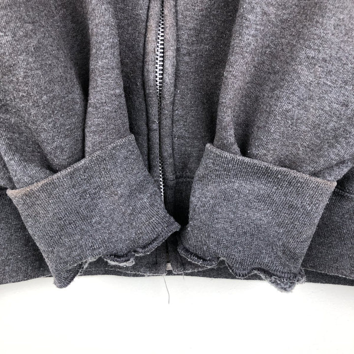 Champion AUTHENTIC AUTHENTIC APPAREL Sweat Full-Zip Hoodie, Men's Size L (approx.) cotton gray type Vintage Second Hand