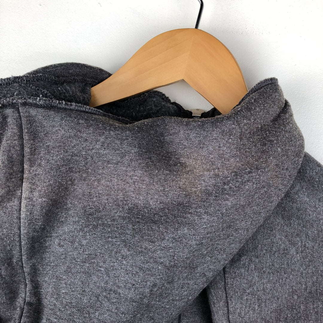 Champion AUTHENTIC AUTHENTIC APPAREL Sweat Full-Zip Hoodie, Men's Size L (approx.) cotton gray type Vintage Second Hand