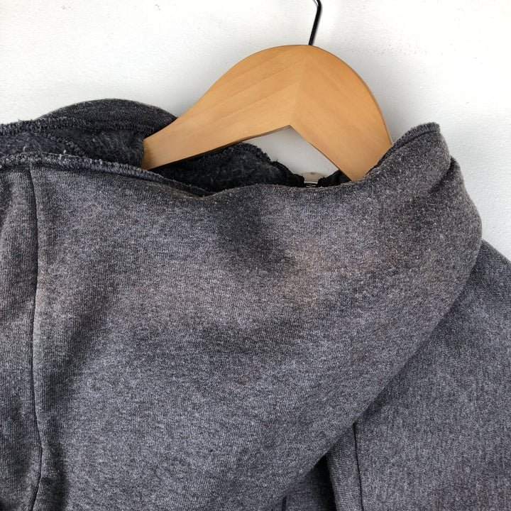 Champion AUTHENTIC AUTHENTIC APPAREL Sweat Full-Zip Hoodie, Men's Size L (approx.) cotton gray type Vintage Second Hand