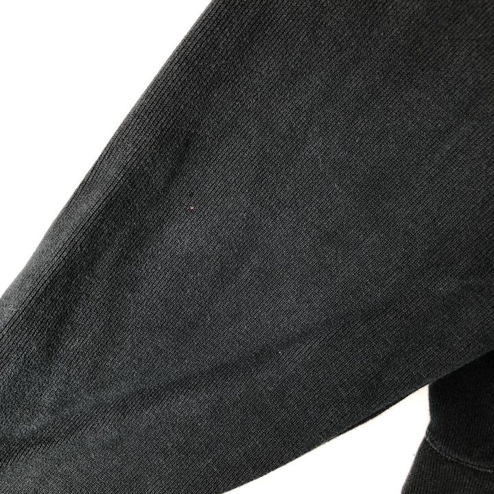 Ralph Lauren POLO by Ralph Lauren full zip sweatshirt, men's XL size cotton black type Vintage Second Hand