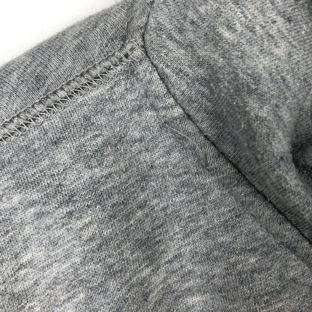 Nike Sweat Full Zip Hoodie, Men's M Size cotton gray type Vintage Second Hand