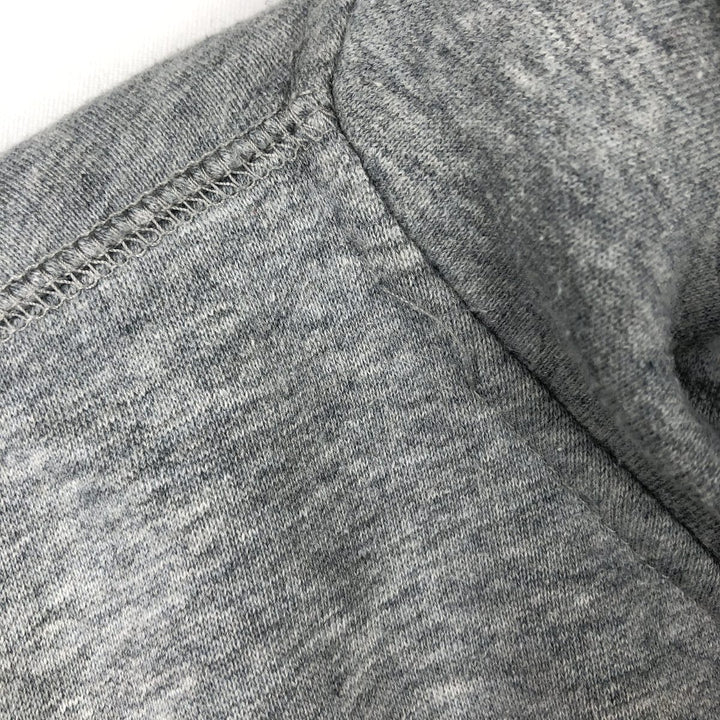 Nike Sweat Full Zip Hoodie, Men's M Size cotton gray type Vintage Second Hand
