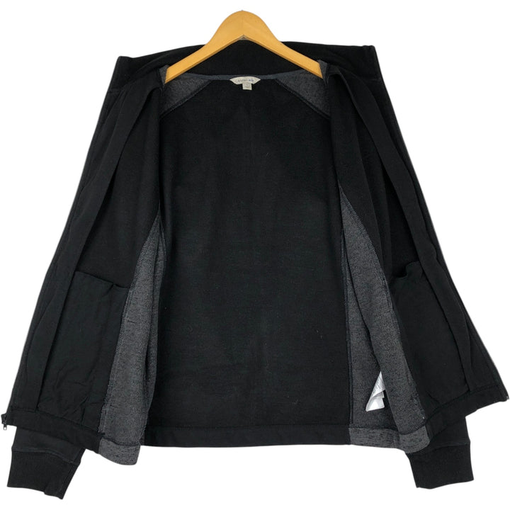 2000'S Calvin Klein Jeans High Neck Full-Zip Sweatshirt (Men's Size L) cotton black type Vintage Second Hand