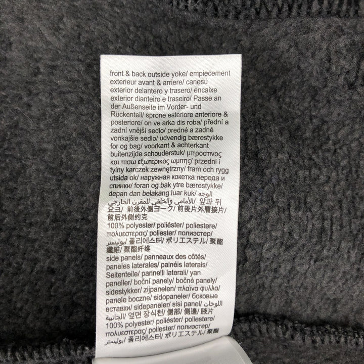 2000'S Calvin Klein Jeans High Neck Full-Zip Sweatshirt (Men's Size L) cotton black type Vintage Second Hand
